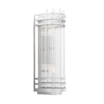 Eichholtz Wall Lamp Gulf S tubular design. Featuring a mix of vertical and horizontal lines, this elegant wall lamp will