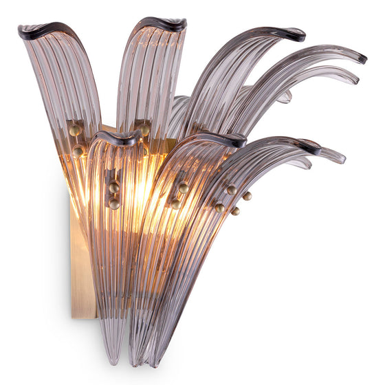 Eichholtz Wall Lamp Italo Inspired by nature, Wall Lamp Italo creates a display of energetic brilliance and shadows. The