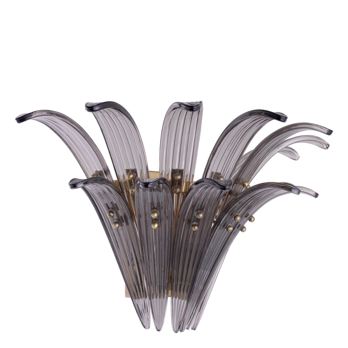 Eichholtz Wall Lamp Italo reminiscent of leaves, giving the impression of a tropical treetop. Wall Lamp Italo Crafted by