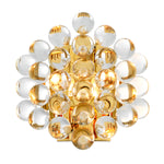 Eichholtz Wall Lamp Mylo glamorous sconce is ideal for lighting up your lounge or dining room. The nickel finished
