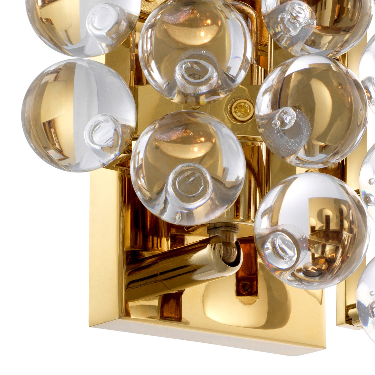Eichholtz Wall Lamp Mylo 9.5" D 6.0" H 9.5" Expertly made for enduring style and everyday elegance. Contact our