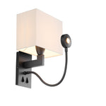 Eichholtz Wall Lamp Reading Ideal for flanking your bed and lighting up your bedroom. The luminaire features a bronze