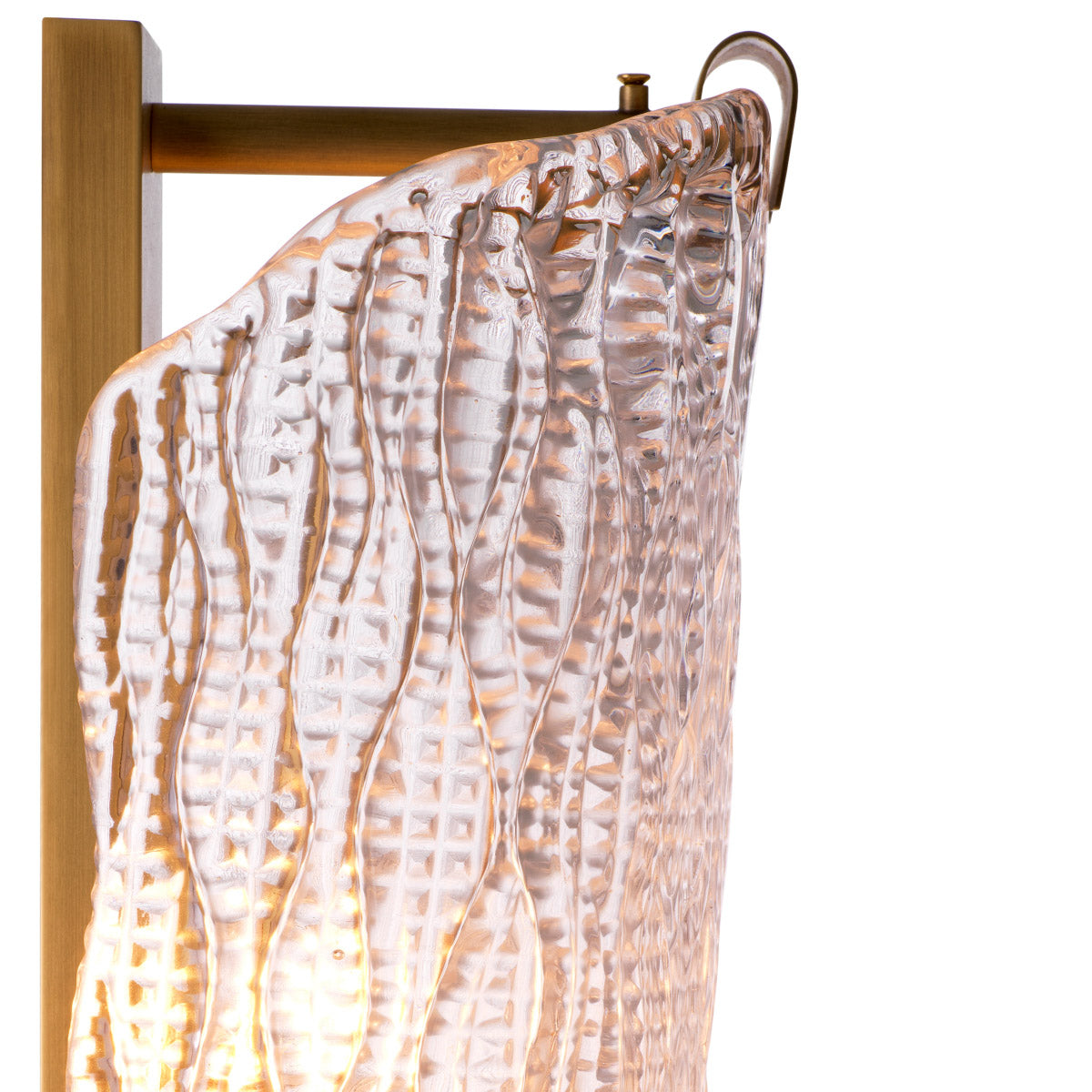 Eichholtz Wall Lamp Todd for a statement in any luxury interior. Dimensions W 8.0" D 5.5" H 24.5" Expertly
