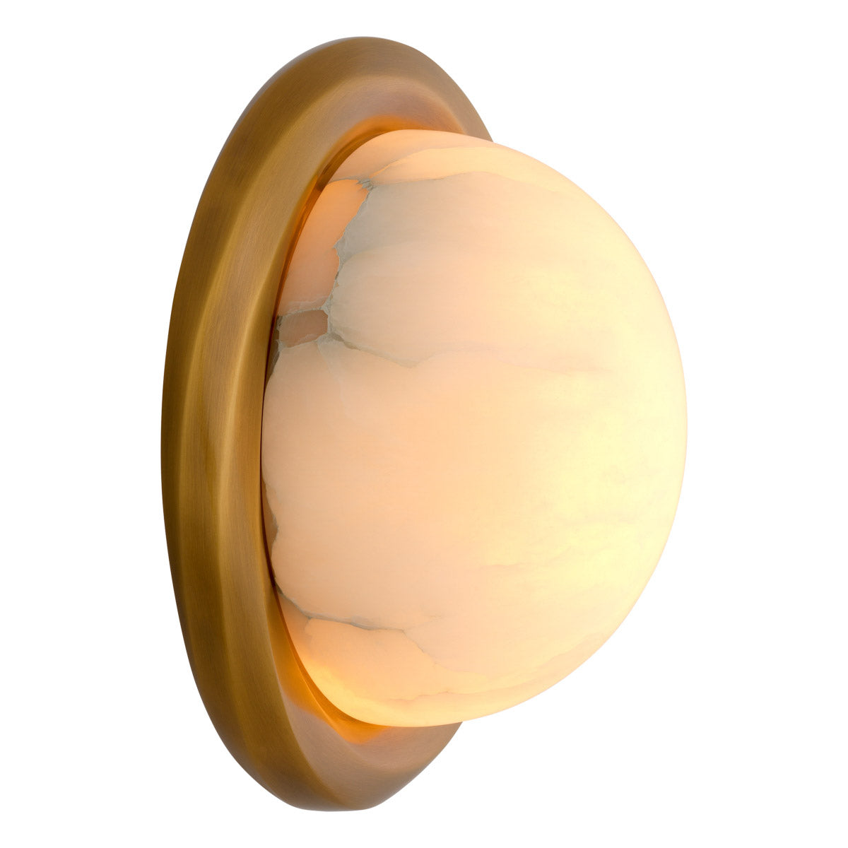 Eichholtz Wall Lamp Vigo warm glow, enhancing the ambiance of any room with its luxurious materials and understated design.