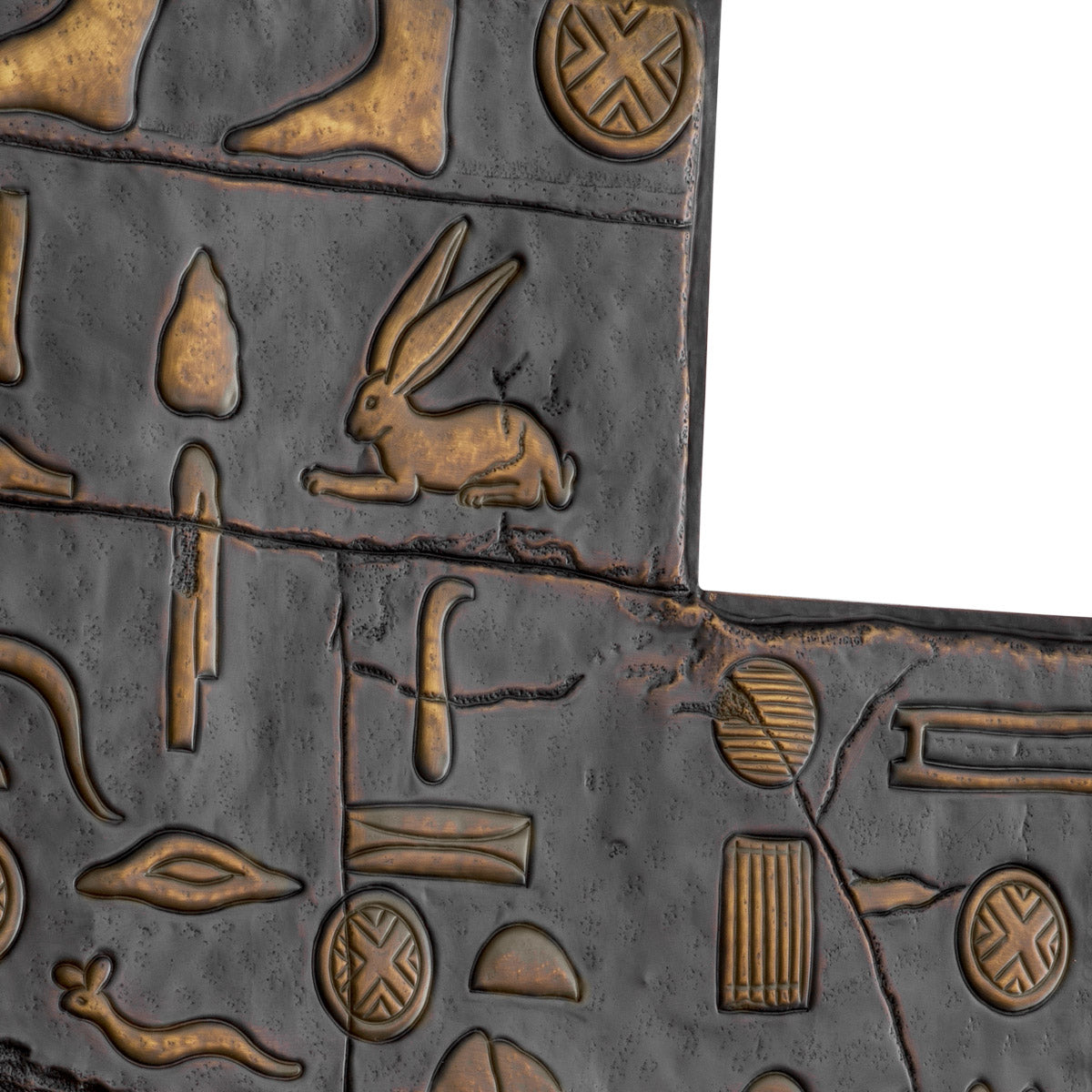 Eichholtz Wall Object Akhtihotep figures bearing offerings on their heads, symbolizing the agricultural estates that sustained funerary r...