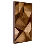 Eichholtz Wall Object Bravura Marvel at the Wall Object Bravura, where geometry meets luxury in a brushed brass finish.