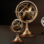 Eichholtz Globe L character to any shelf, desk, or tabletop. Globe L Crafted by Eichholtz this deco accessory