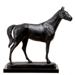 Eichholtz Horse Rodondo The Rodondo Horse is crafted from aluminium and features a rectangular base. This beautiful sculpture