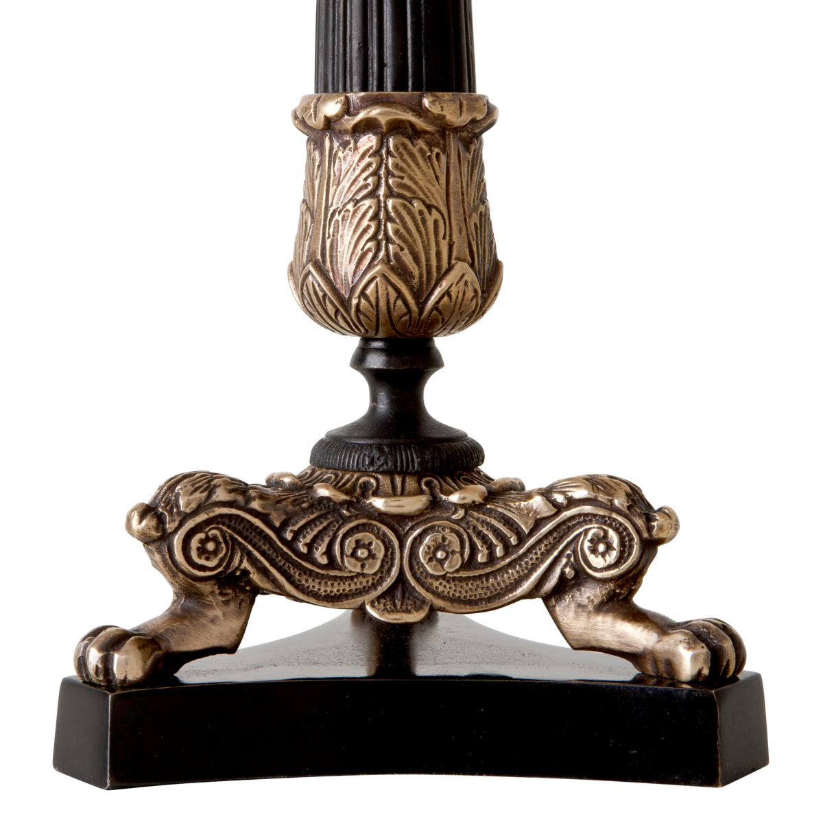Eichholtz Candle Holder Perignon design and vintage brass finish make this adorned candle holder the finishing touch for traditional