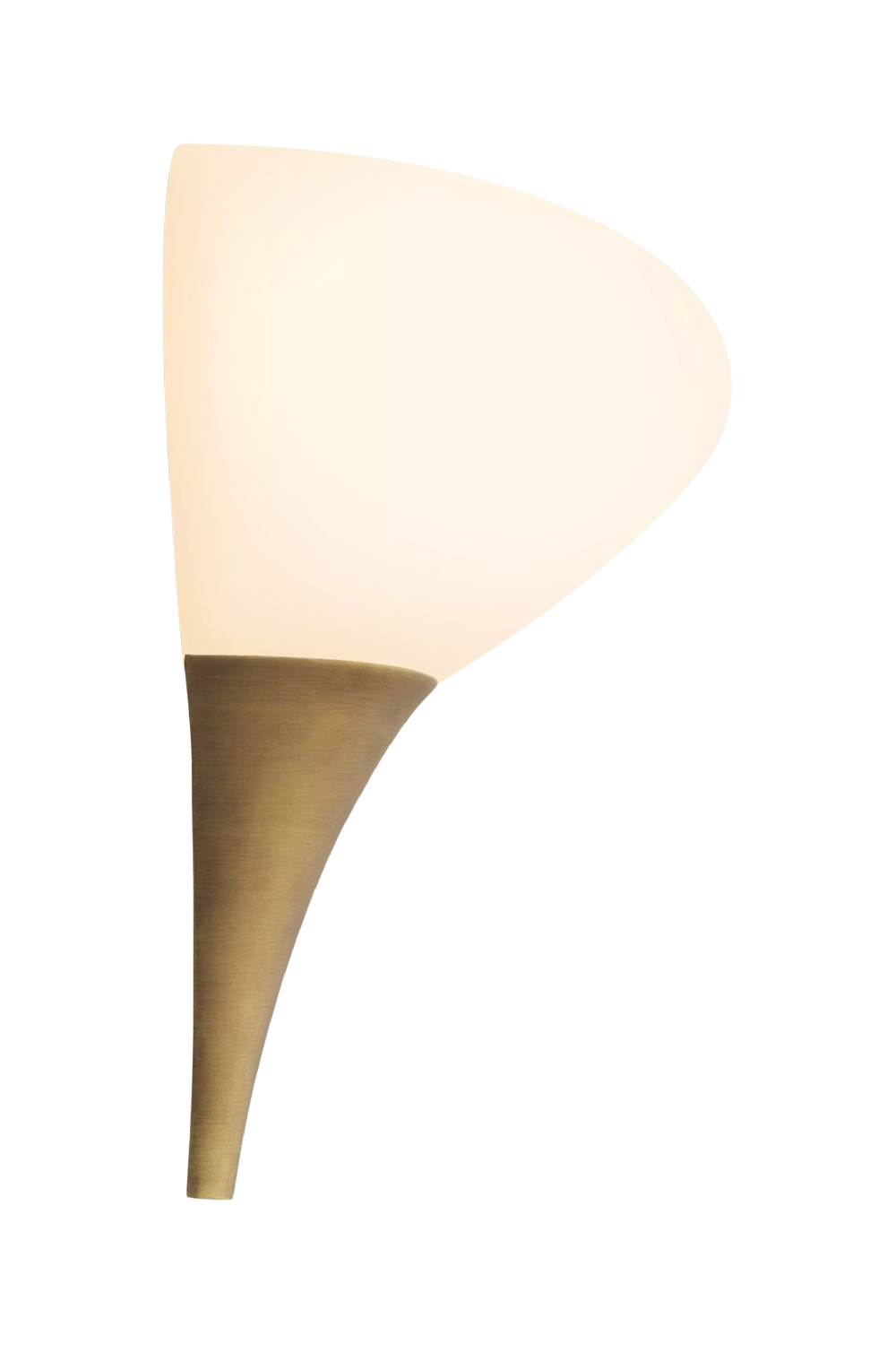 Elliptical Glass Wall Lamp Duco