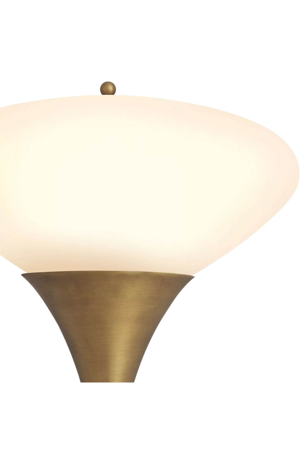 Elliptical Glass Wall Lamp Duco