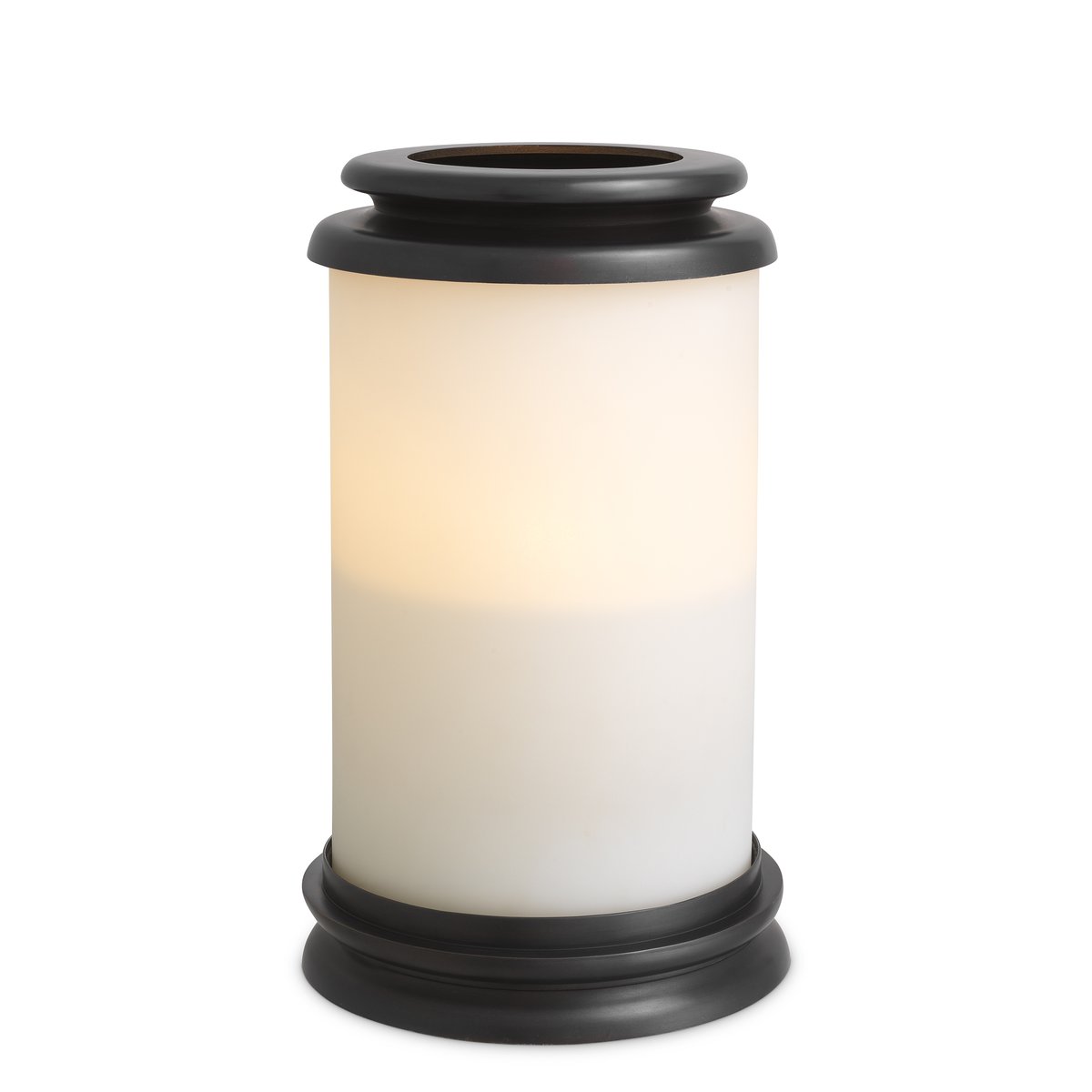 Eichholtz Hurricane Carrington S bronze finish white glass A celebration of simplicity, the Carrington Hurricane is rooted in classical column architecture.