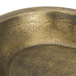Eichholtz Bowl Hulton vintage brass finish a console table, dining table, or coffee table, it brings a refined decorative touch to any interior.