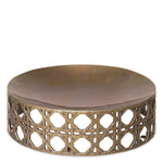 Eichholtz Bowl Dameron vintage brass finish Discover the Dameron Bowl, where timeless design meets sculptural elegance. Hand-cast from solid