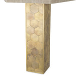 Eichholtz Table Lamp Montreux vintage brass finish incl shade diffuses a warm, ambient glow. Perfectly suited to a living room