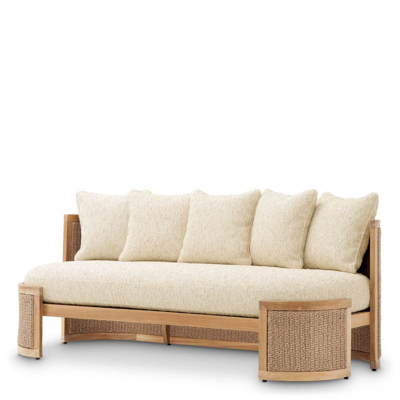 Eichholtz Outdoor Sofa Marenzo Discover the Outdoor Sofa Marenzo, where natural teak
