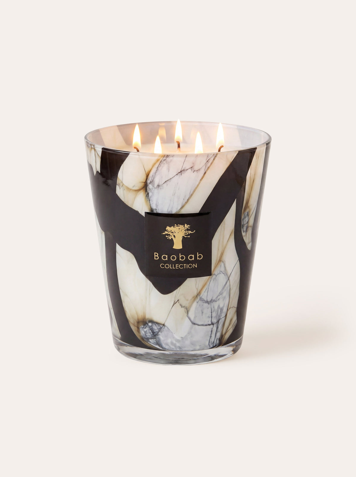 Scented Candle Stones Marble