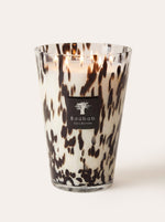 Scented Candle Pearls Black