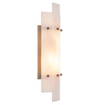 Eichholtz Wall Lamp Ruby antique brass finish alabaster The Caprera Wall Lamp brings a dash of vintage style as it casts a warm glow over any space in your