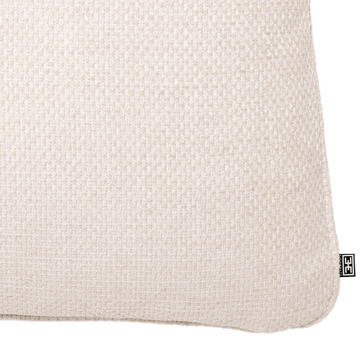 Eichholtz Cushion Pausa square L natural Create a pleasant atmosphere in any space with the contemporary Pausa Cushion. Soft and textural, th