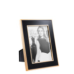 Eichholtz Picture Frame Lantana black rose gold M set of 6 Simple yet classy, this set of 6 luxury Lantana M Picture Frames will flatter the featured photo