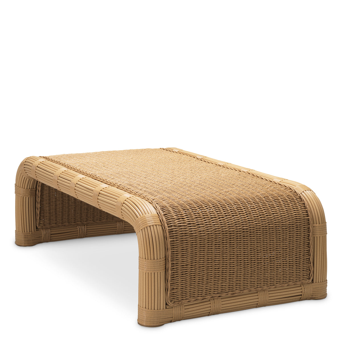 Eichholtz Outdoor Coffee Table Riverton faux rattan Transform your terrace with the Outdoor Coffee Table Riverton faux rattan, a relaxed yet refined cen - 3