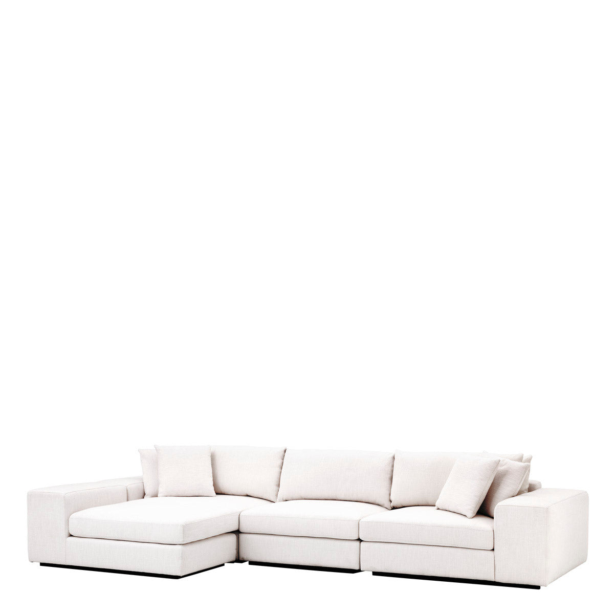 Eichholtz Sofa Vista Grande Lounge avalon white Go for luxury and flexibility with the modular Vista Grande Lounge Sofa. Exuding contemporary beauty