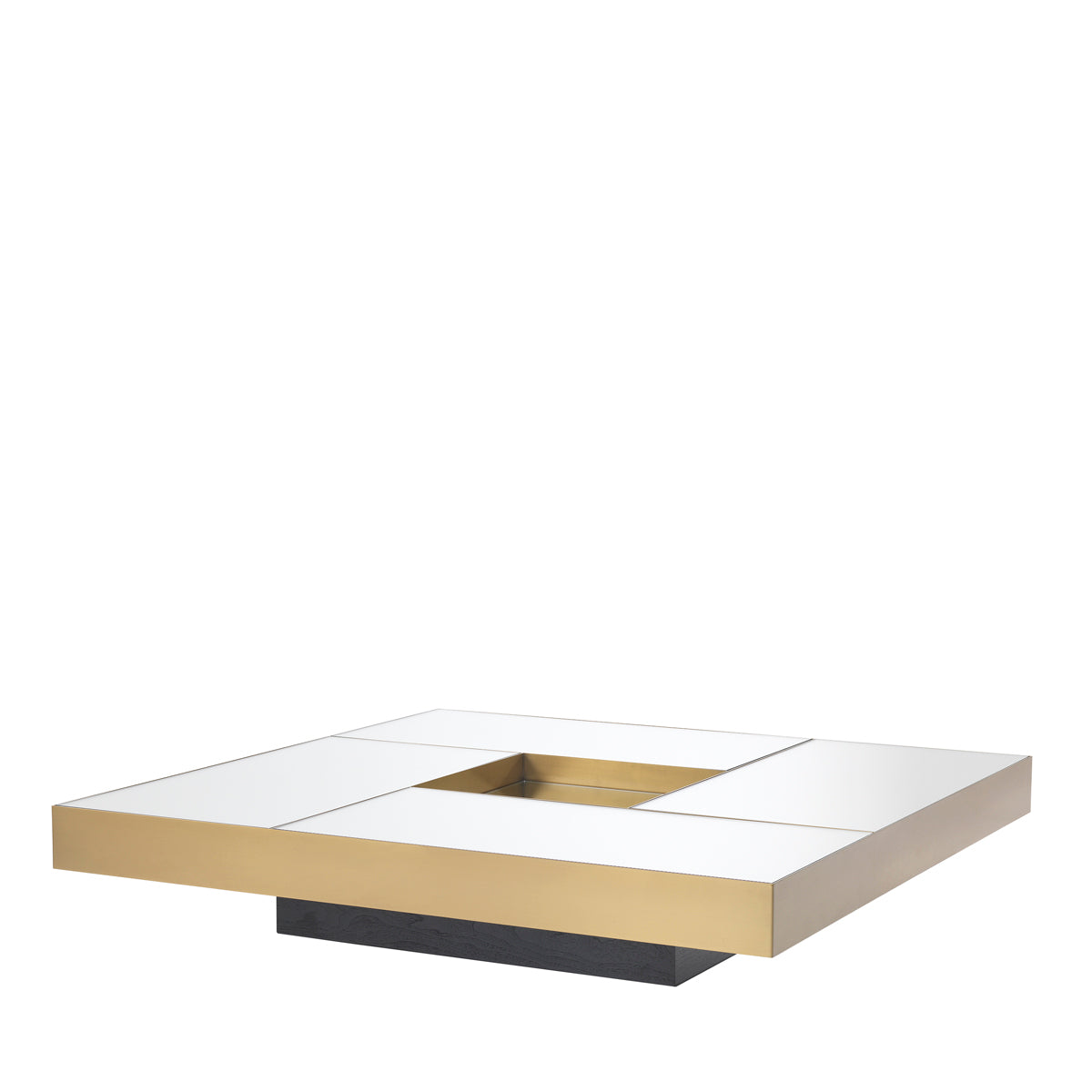 Eichholtz Coffee Table Allure brushed brass finish Coffee Table Allure is a fantastic choice for optically enlarging your space while adding to the gla