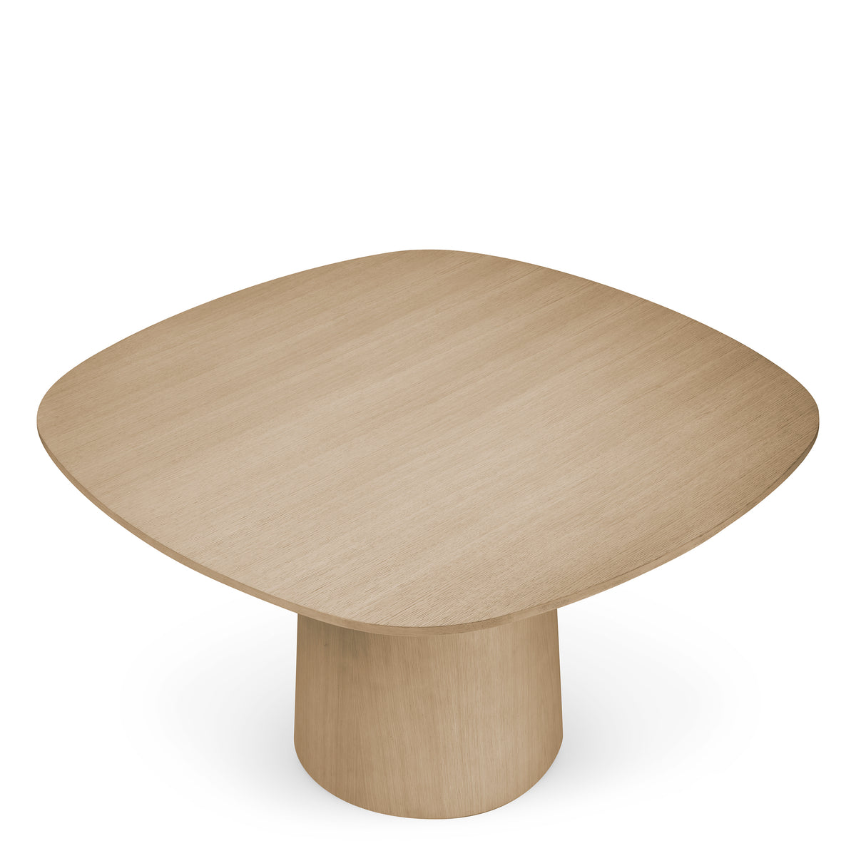 Eichholtz Dining Table Motto natural oak veneer Immerse yourself in the world of opulence with the Motto Dining Table. A masterpiece of unparalleled