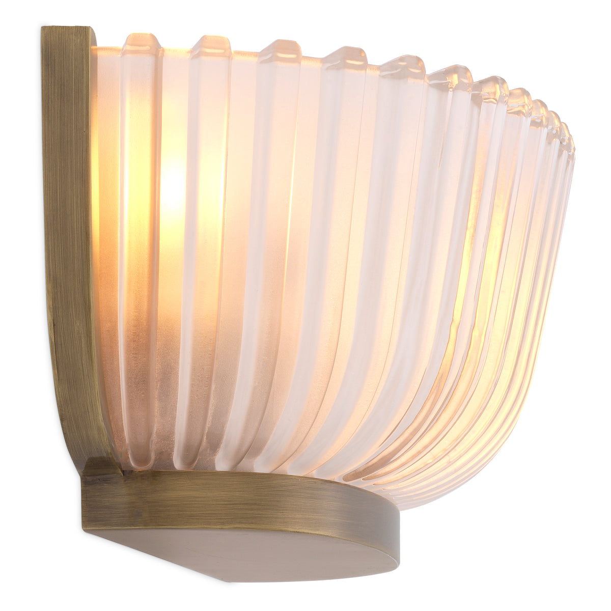 Eichholtz Wall Lamp Artos vintage brass finish The Artos Wall Lamp is full of style, a perfect blend of vintage and modern. With a bowl-shaped shad