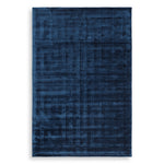Eichholtz Rug Baldwin sapphire 300 x 400 cm Featuring a Greek key pattern, the hand woven Sapphire Baldwin Carpet 300x400cm has a nice sheen and