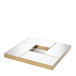 Eichholtz Coffee Table Allure brushed brass finish Coffee Table Allure is a fantastic choice for optically enlarging your space while adding to the gla