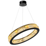 Eichholtz Chandelier Vancouver black finish L Bring a little sunshine into your home with the glamorous Vancouver Chandelier. This circular ceilin