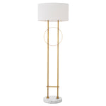 Eichholtz Floor Lamp Kaiser antique brass finish