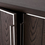 Eichholtz Dresser Renzo mocha crown oak veneer Add elegance to your living room with the classy Renzo Dresser. Exuding mid-20th century appeal, thi