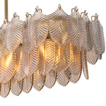 Eichholtz Chandelier Verbier rectangular light brushed brass finish Update your existing interiors with the rectangular Verbier Chandelier, a real highlight that can be - 5
