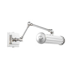 Eichholtz Wall Lamp Luca nickel finish S The lovely Luca S Wall Lamp is great for using as a poster or picture light. It features a nickel fi