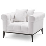 Eichholtz Chair Aurelio avalon white Invite the glamour and luxury of boutique hotels into your home with the Aurelio Chair. A contempora