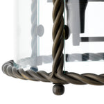 Eichholtz Pendant Preston bronze highlight finish incl black shades Discover the Pendant Preston in bronze highlight finish, a handmade lantern-style pendant where a tw - 7