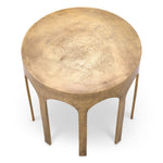Eichholtz Side Table Gardini vintage brass finish Perfectly sized for smaller areas, the Gardini Side Table is a stunning statement piece of decor. Wi