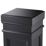 Eichholtz Column Marceau waxed black finish With its classic design, the Marceau Column will be a stylish and elegant addition to your interior.