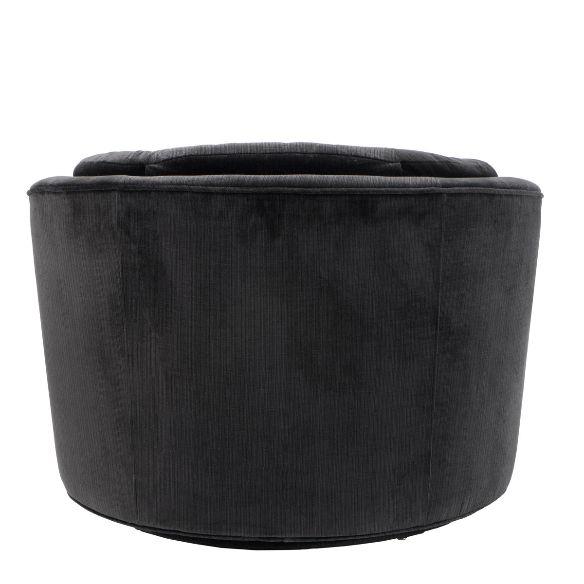 Eichholtz Swivel Chair Recla bolard black Make a bold style statement in your living space with the Recla Chair, presented on a swivel base. F
