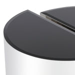 Eichholtz Side Table Astra polished ss set of 2 This stunning set of 2 semi-circular Astra Side Tables will give you a lot of layout options. Each t
