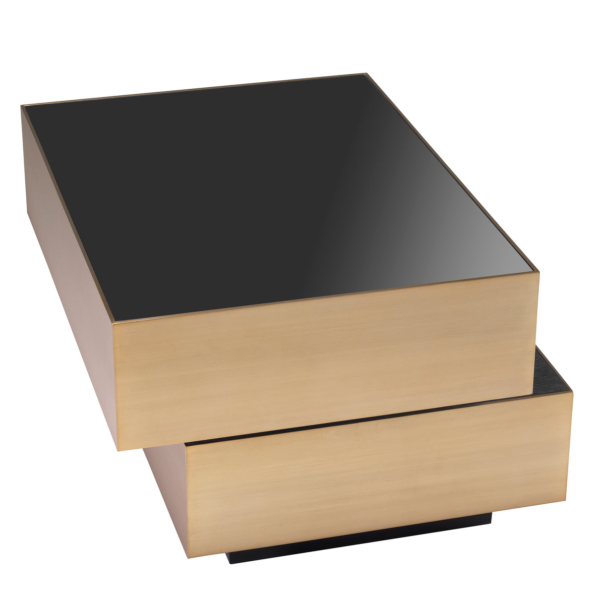 Eichholtz Side Table Shelton brushed brass finish Create an extravagant new look in your living room with Side Table Shelton. This quirky design featu