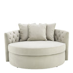 Eichholtz Sofa Carlita pebble grey Create an island of relaxation in your living space with the sumptuous Carlita Sofa. This gorgeous r