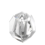Eichholtz Tealight Holder Coquette crystal glass Create a sophisticated tablescape with the Coquette Tealight Holder. This pentagon-shaped votive of