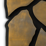Eichholtz Wall Object Sova vintage brass finish Unveil the Wall Object Sova in vintage brass finish, a handmade sculpture defined by an organic, mos - 4