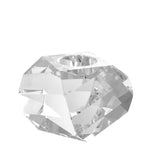 Eichholtz Tealight Holder Lucidity crystal glass Create a sophisticated tablescape with the Lucidity Tealight Holder. This faceted clear crystal glas