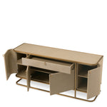 Eichholtz Dresser Napa Valley woven washed oak veneer Pairing Bauhaus style with a Mid-Century Modern look, the Napa Valley Dresser showcases a sleek brus