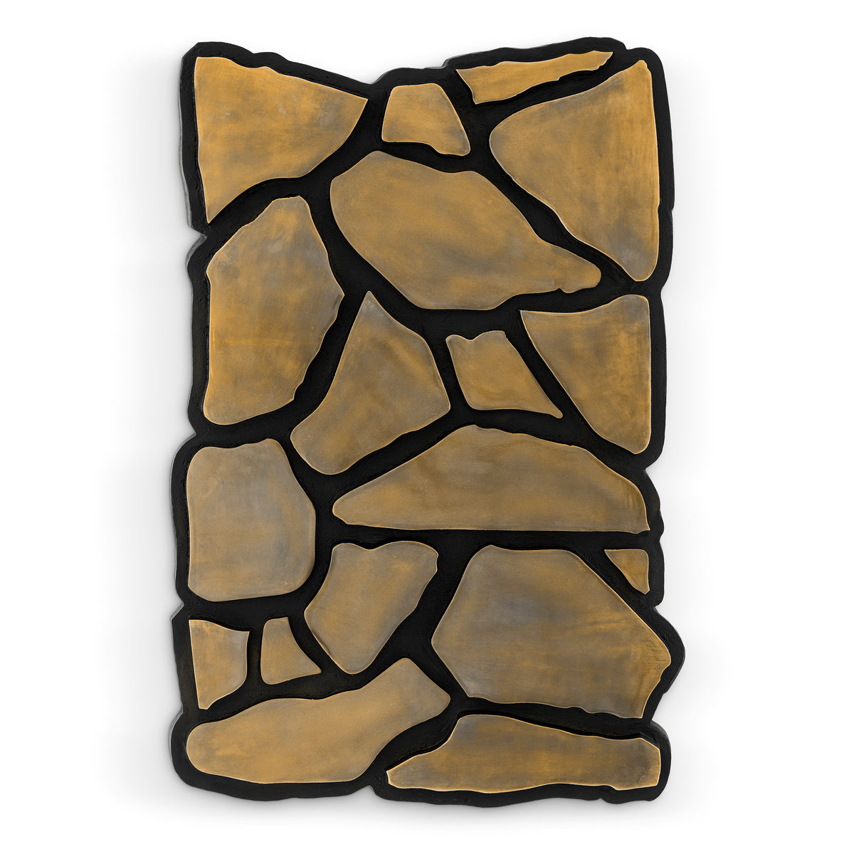 Eichholtz Wall Object Sova vintage brass finish Unveil the Wall Object Sova in vintage brass finish, a handmade sculpture defined by an organic, mos - 2